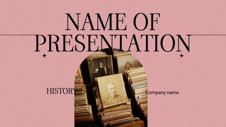 1 Free History Powerpoint Template.