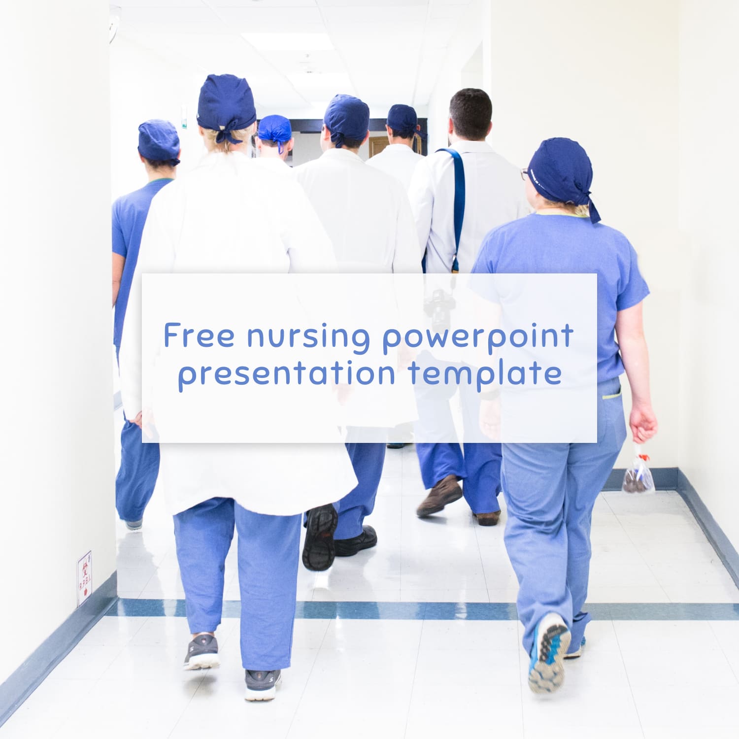 Free Nursing Powerpoint Presentation Template 1500 1.