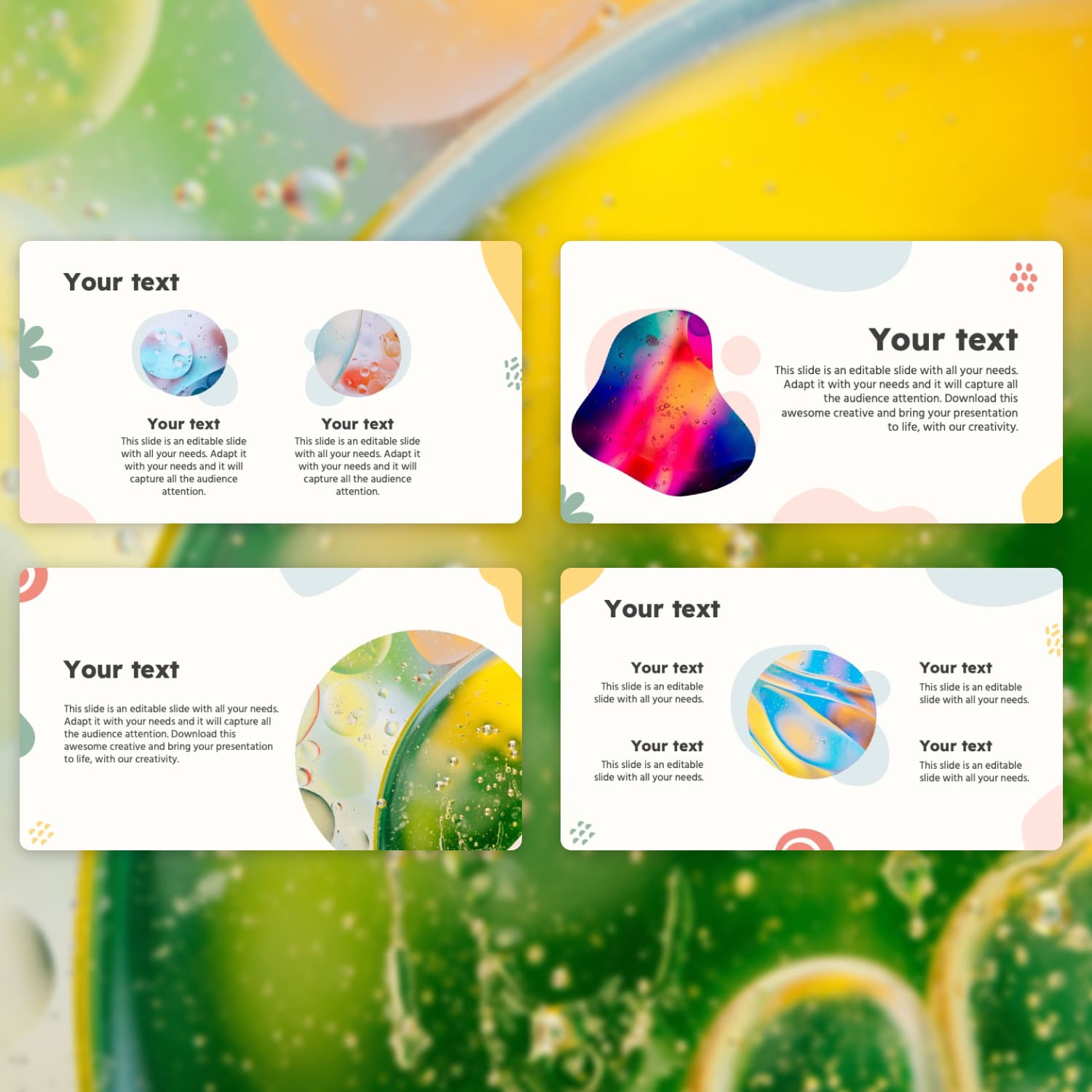 Free Powerpoint Presentations Colorful Abstract 1500 2.