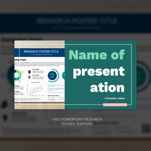 Free Powerpoint Research Poster Template 1500 1.