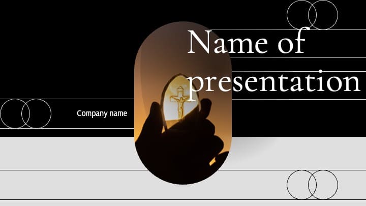 1 Free Religious Easter Powerpoint Template.