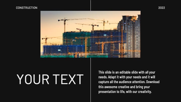 3 Free Under Construction Powerpoint Template.