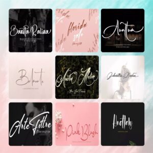 10 Fresh Script Fonts Bundle – MasterBundles