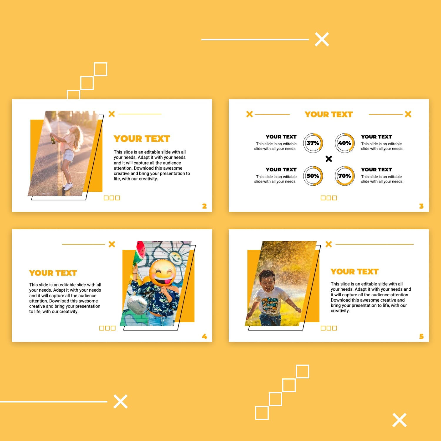 Fun Free Powerpoint Template 1500 2.