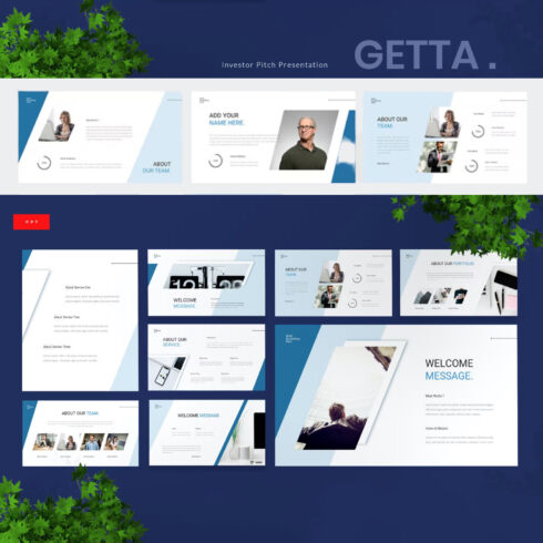 Prints of getta investor pitch deck powerpoint template.