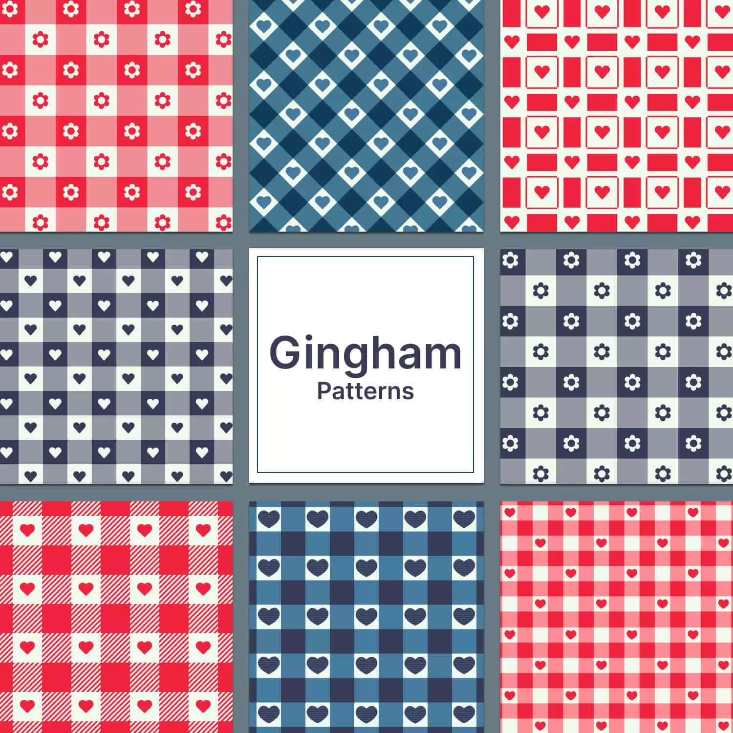 Gingham Patterns Preview 4.