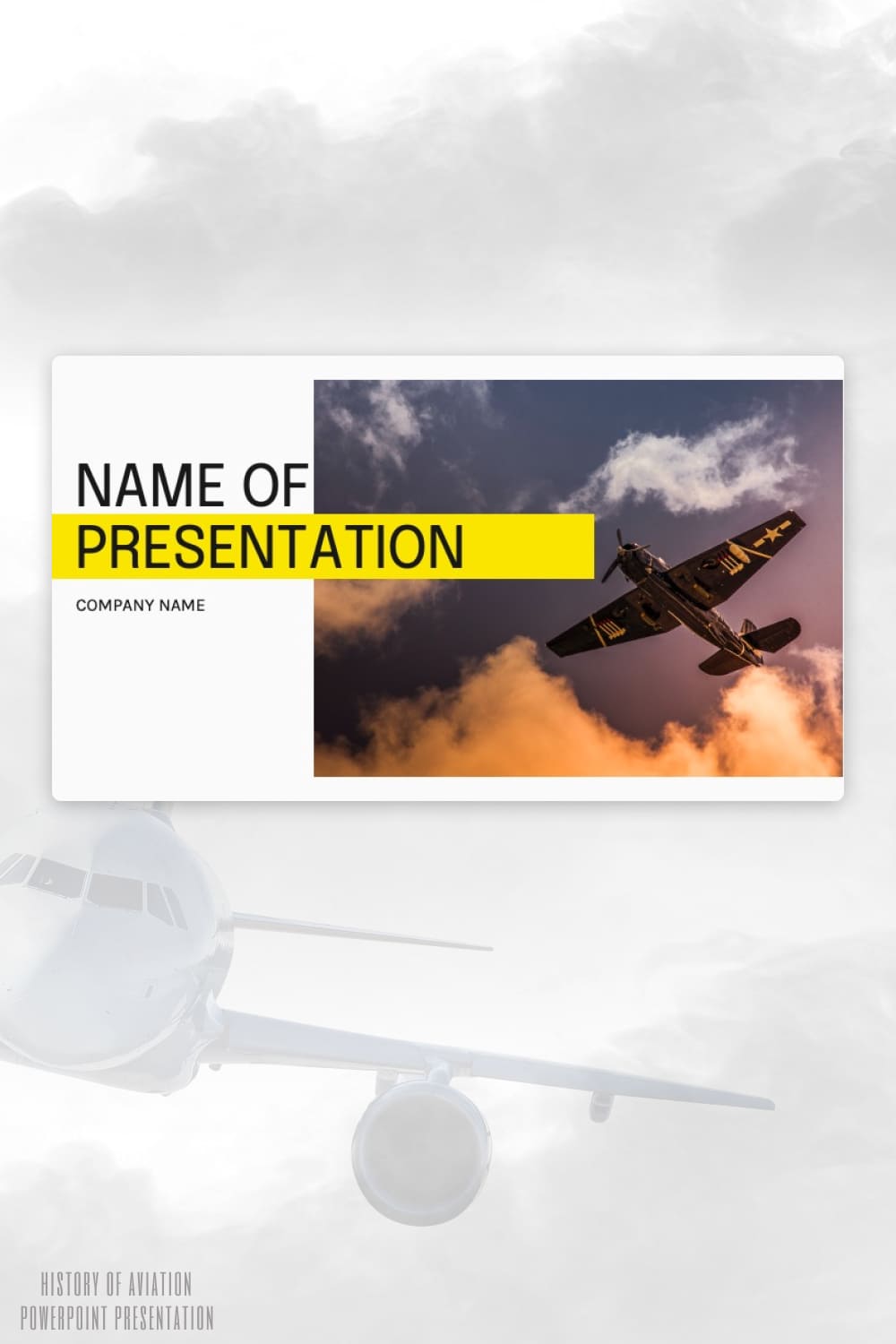 History Of Aviation Powerpoint Presentation Pinterest.