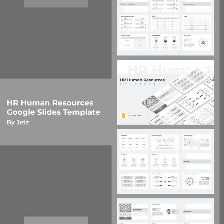 HR Human Resources Google Slides Template – MasterBundles