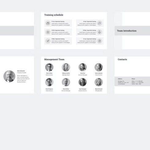HR Human Resources PowerPoint Template PPTX | Master Bundles
