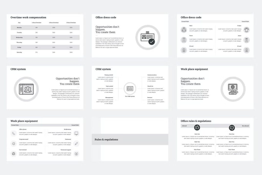 Hr Human Resources Powerpoint Template Pptx Masterbundles 6725