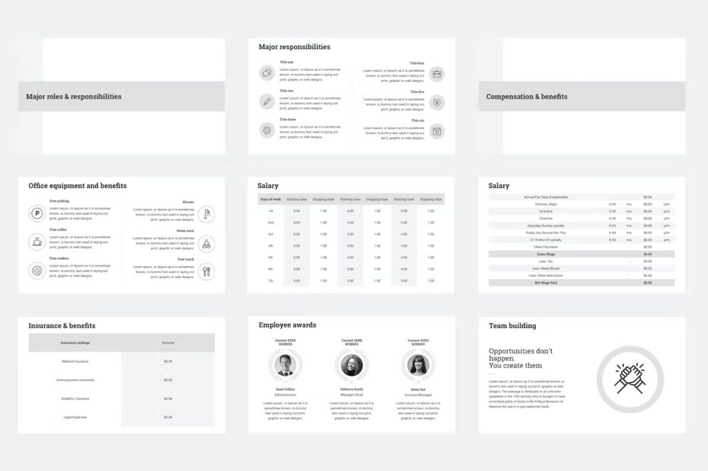 HR Human Resources Google Slides Template – MasterBundles