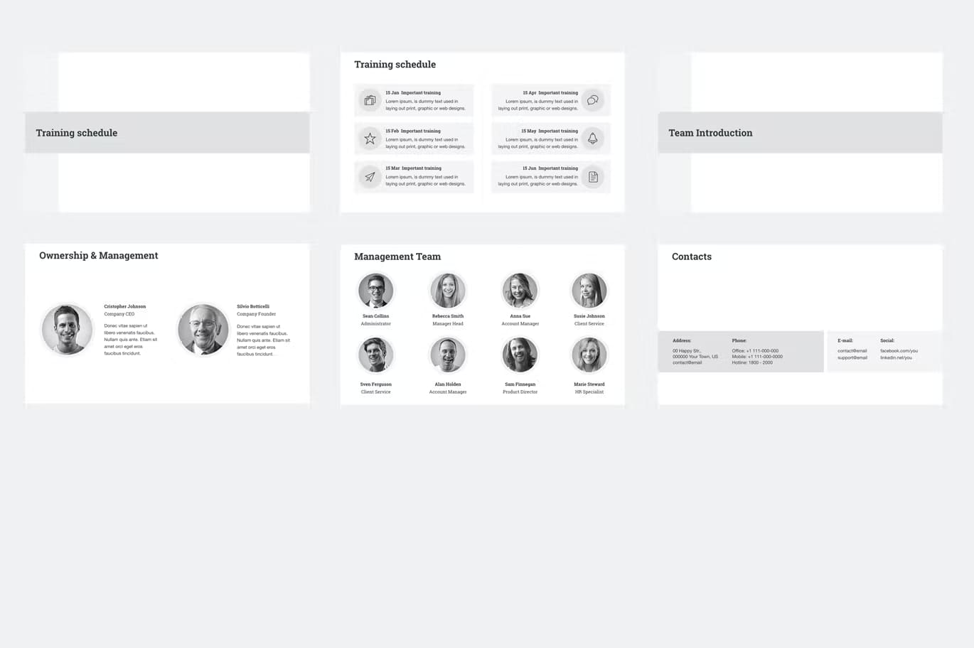 HR Human Resources Google Slides Template Preview 6.