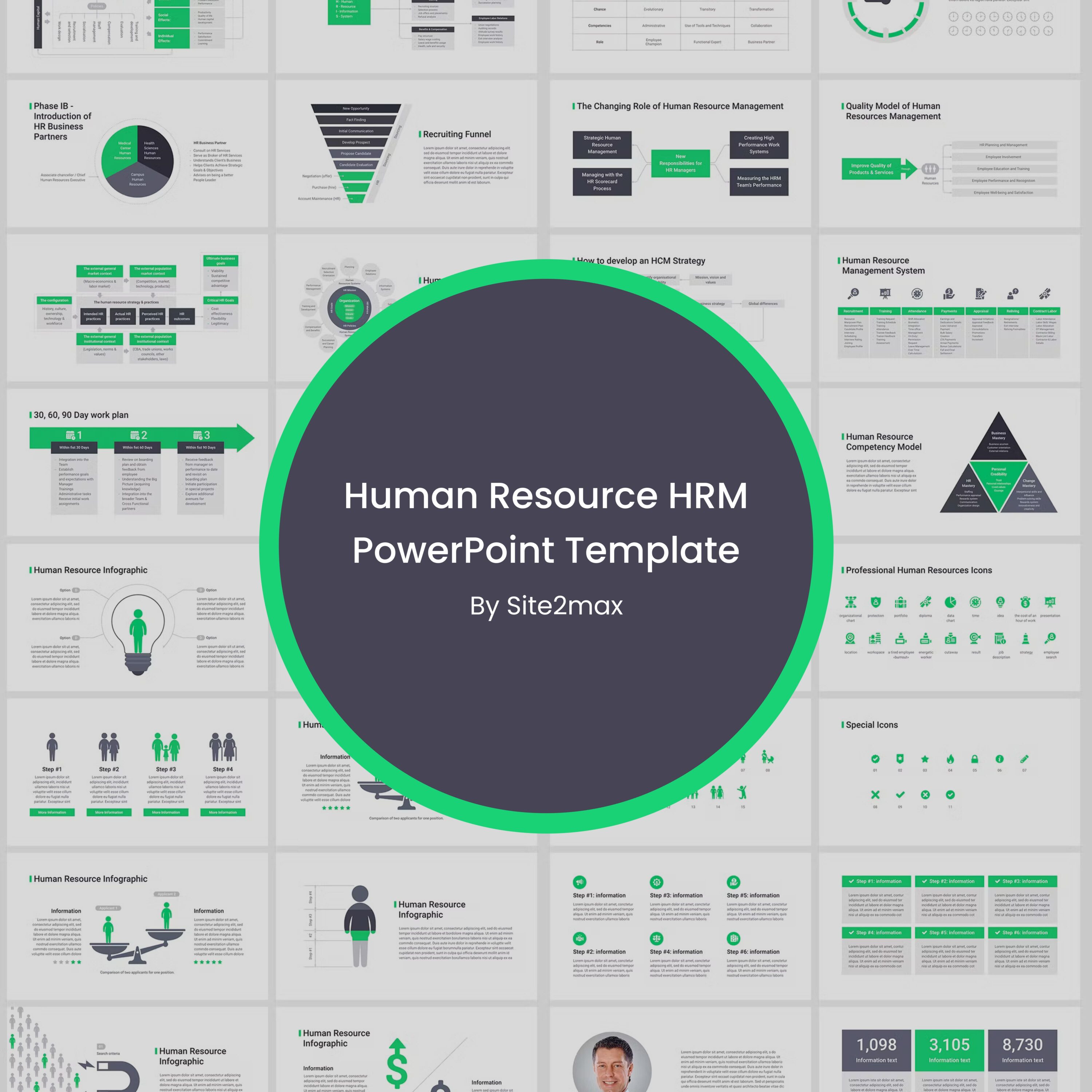 Human Resource HRM Powerpoint Template Preview 1500 2.