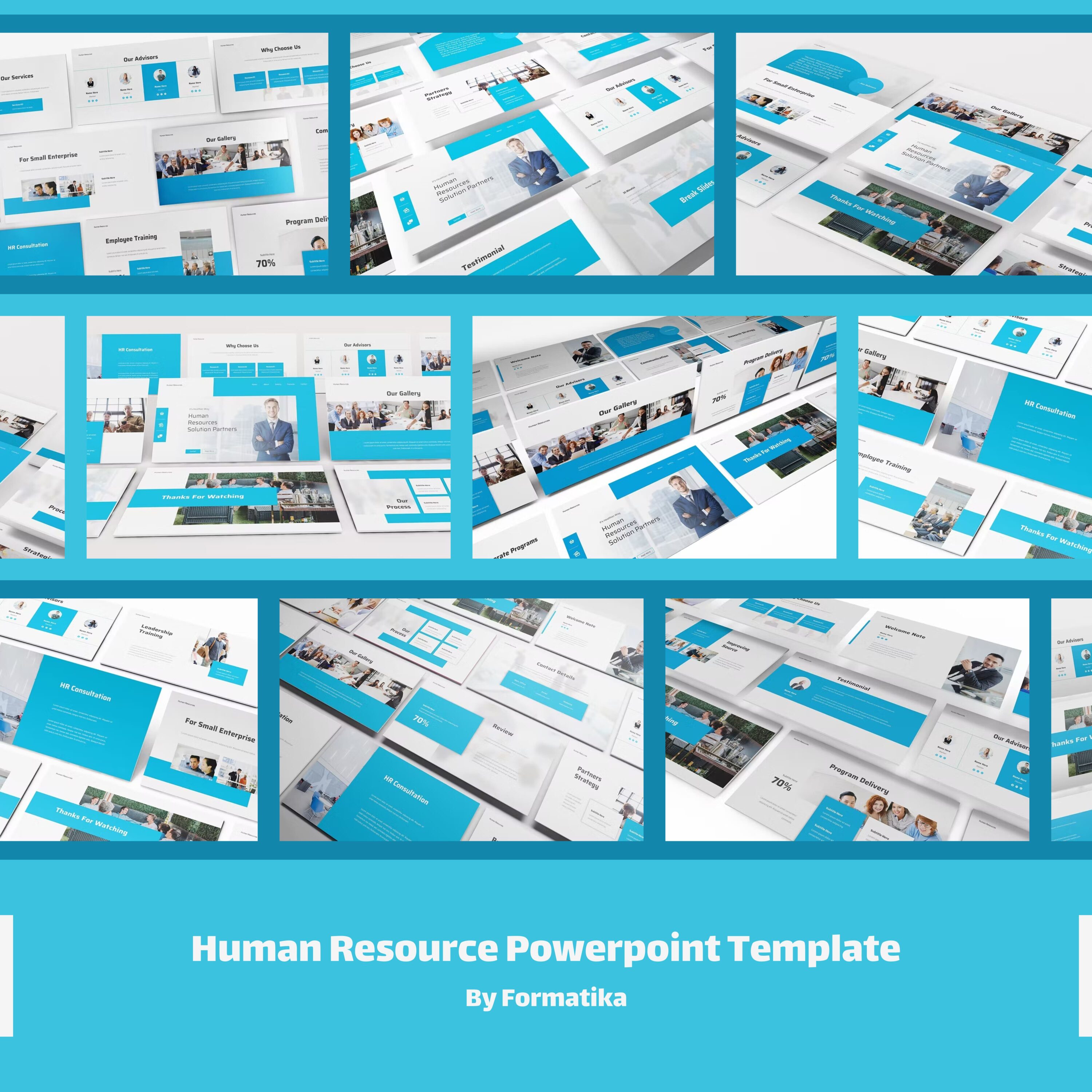 Human Resource Powerpoint Template Preview 1500 1.