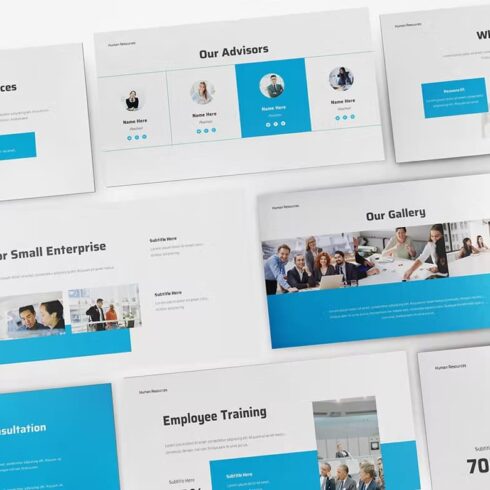 Human Resource Powerpoint Template | Master Bundles