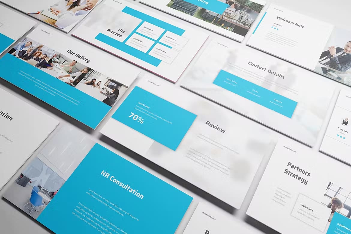 Human Resource Powerpoint Template Preview 6.