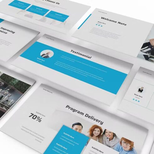 Human Resource Powerpoint Template | Master Bundles