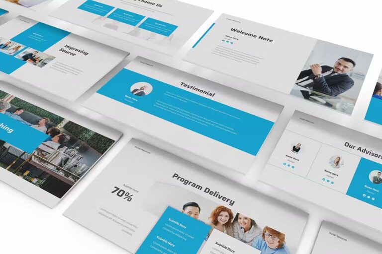 Human Resource Powerpoint Template – MasterBundles