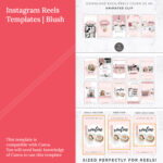 Instagram Reels Templates | Blush – MasterBundles