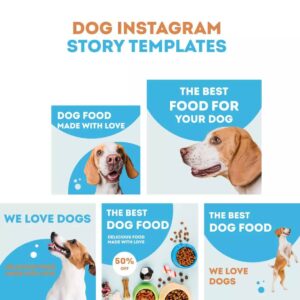Dog Instagram Templates Bundle: Post And Stories Designs – MasterBundles