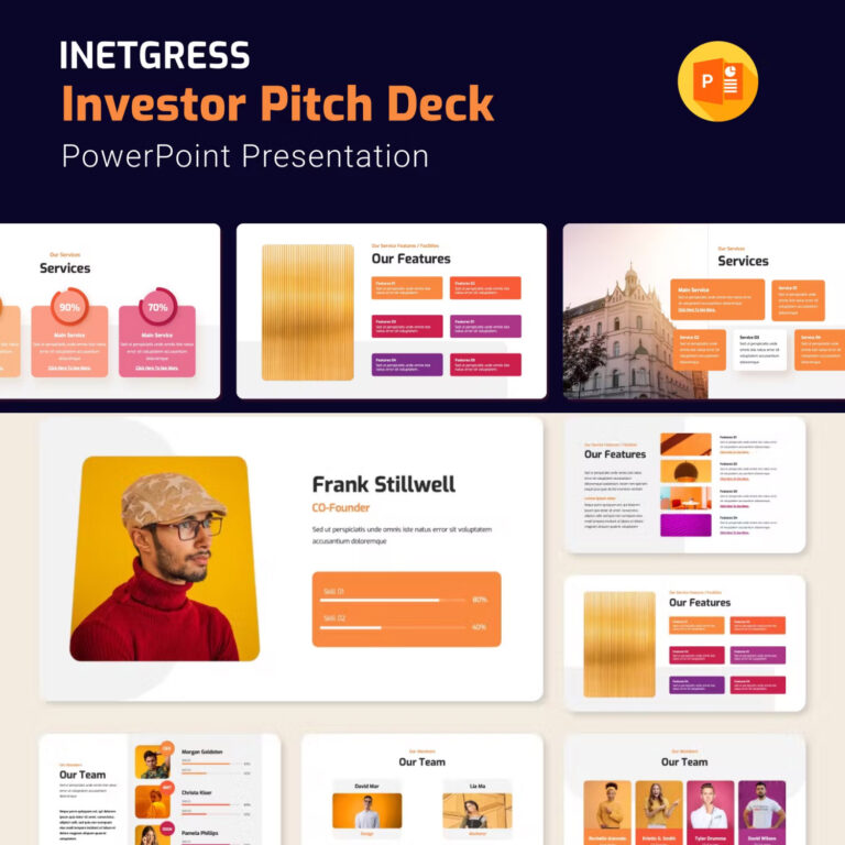 Integress – Investor Pitch Deck PPT Template – MasterBundles