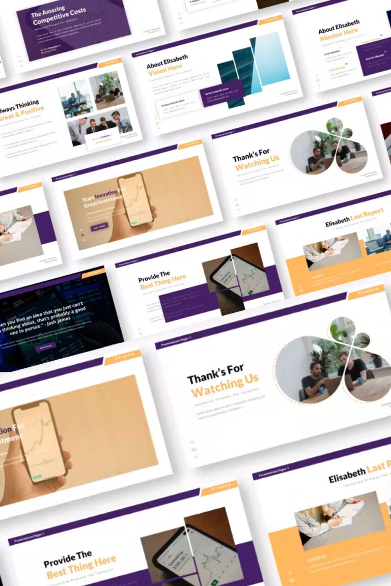 Investor Business Powerpoint Presentation Template – MasterBundles