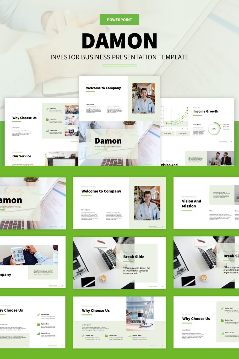 Investor business powerpoint templates of pinterest.