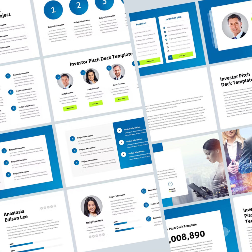 Investor Pitch Deck Template PowerPoint – MasterBundles