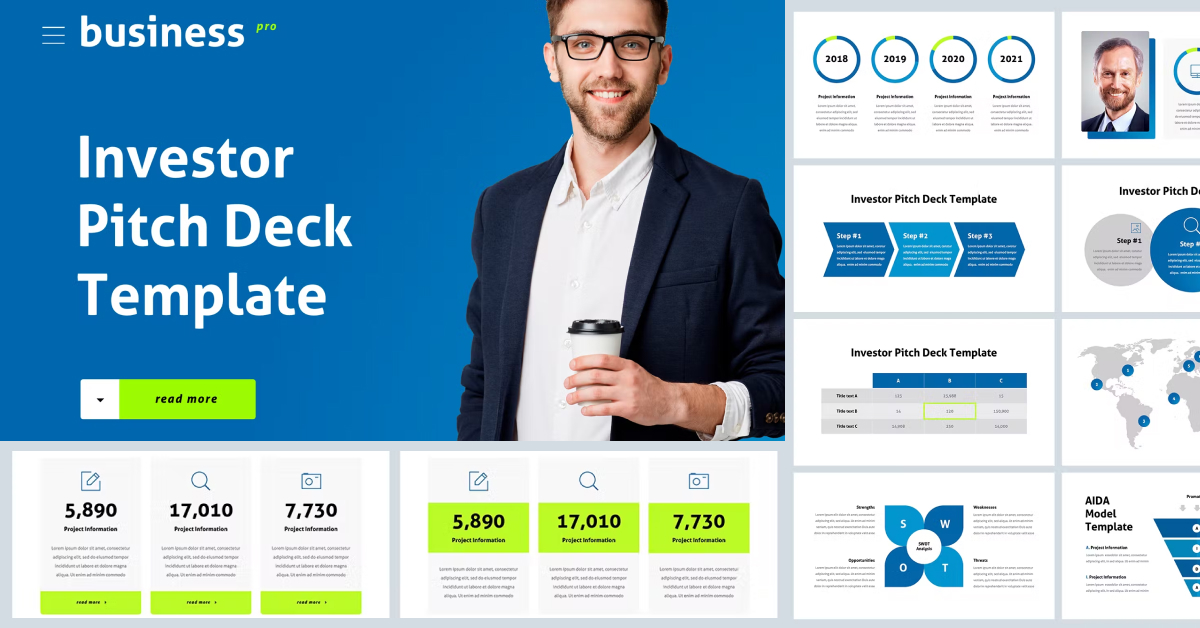 Investor Pitch Deck Template PowerPoint – MasterBundles