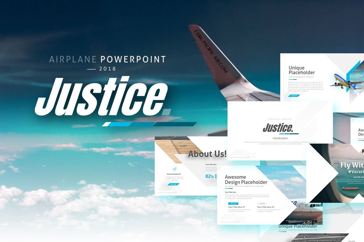 Justice Airplane Presentation Preview 1.