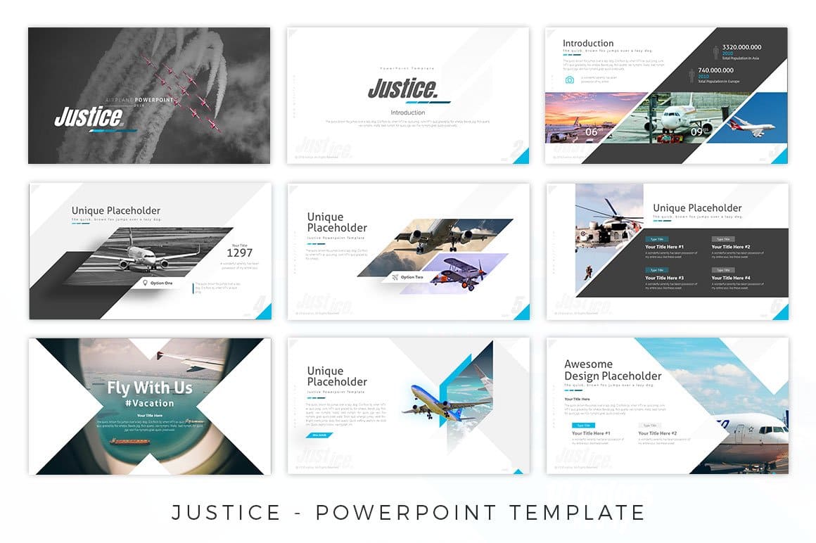 Justice Airplane Presentation Preview 3.