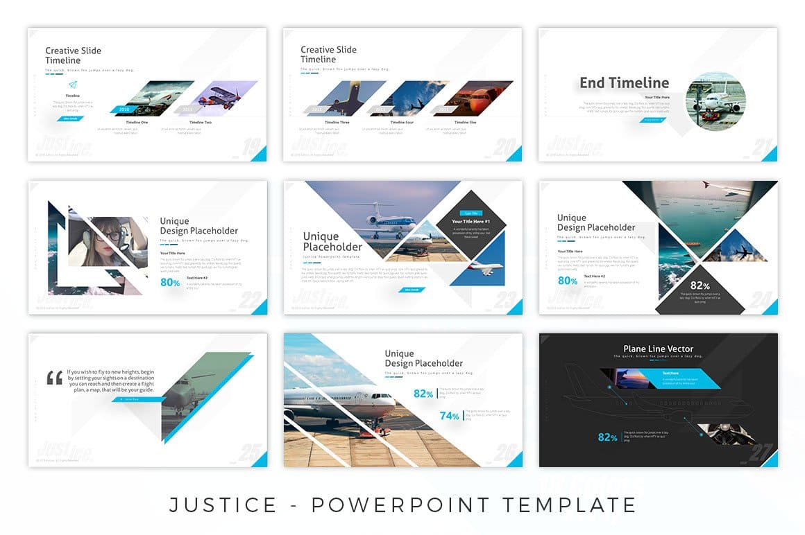 Justice Airplane Presentation Preview 5.