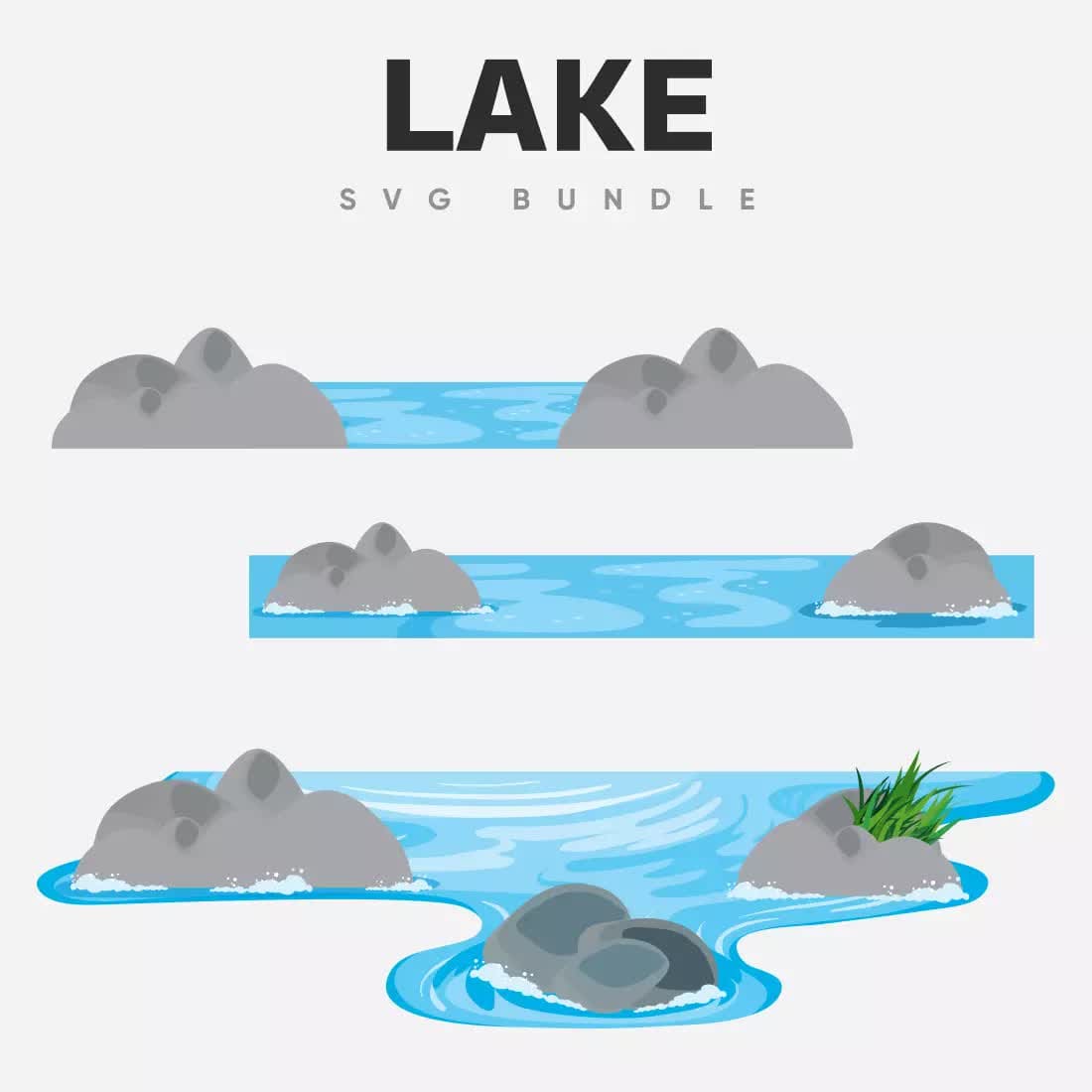 Lake SVG Bundle Preview 4.