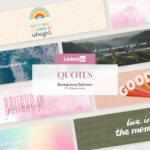 Prints of linkedin background banner quotes.