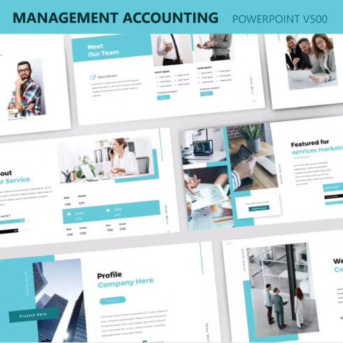 Prints of management accounting powerpoint.