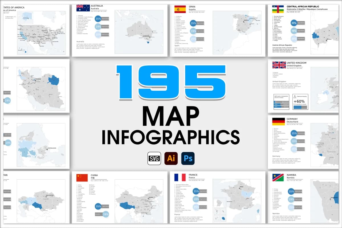 map infographics.