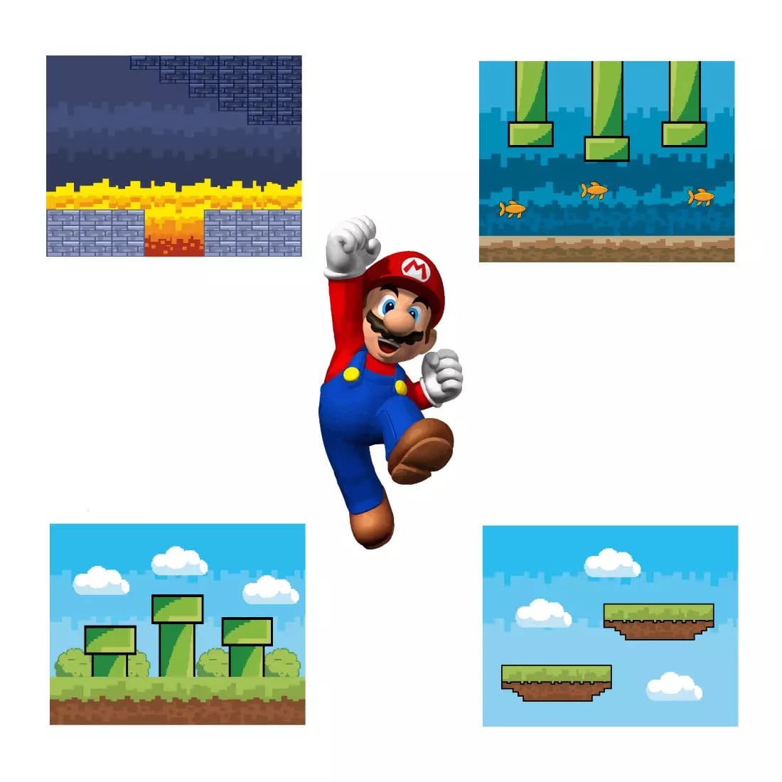 Mario SVG Bundle Preview 6.