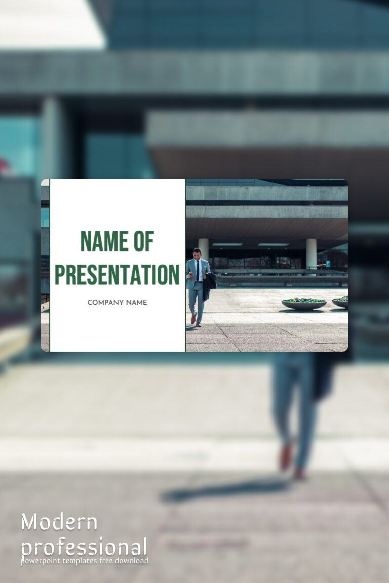 Modern Professional Powerpoint Templates Free Download – MasterBundles