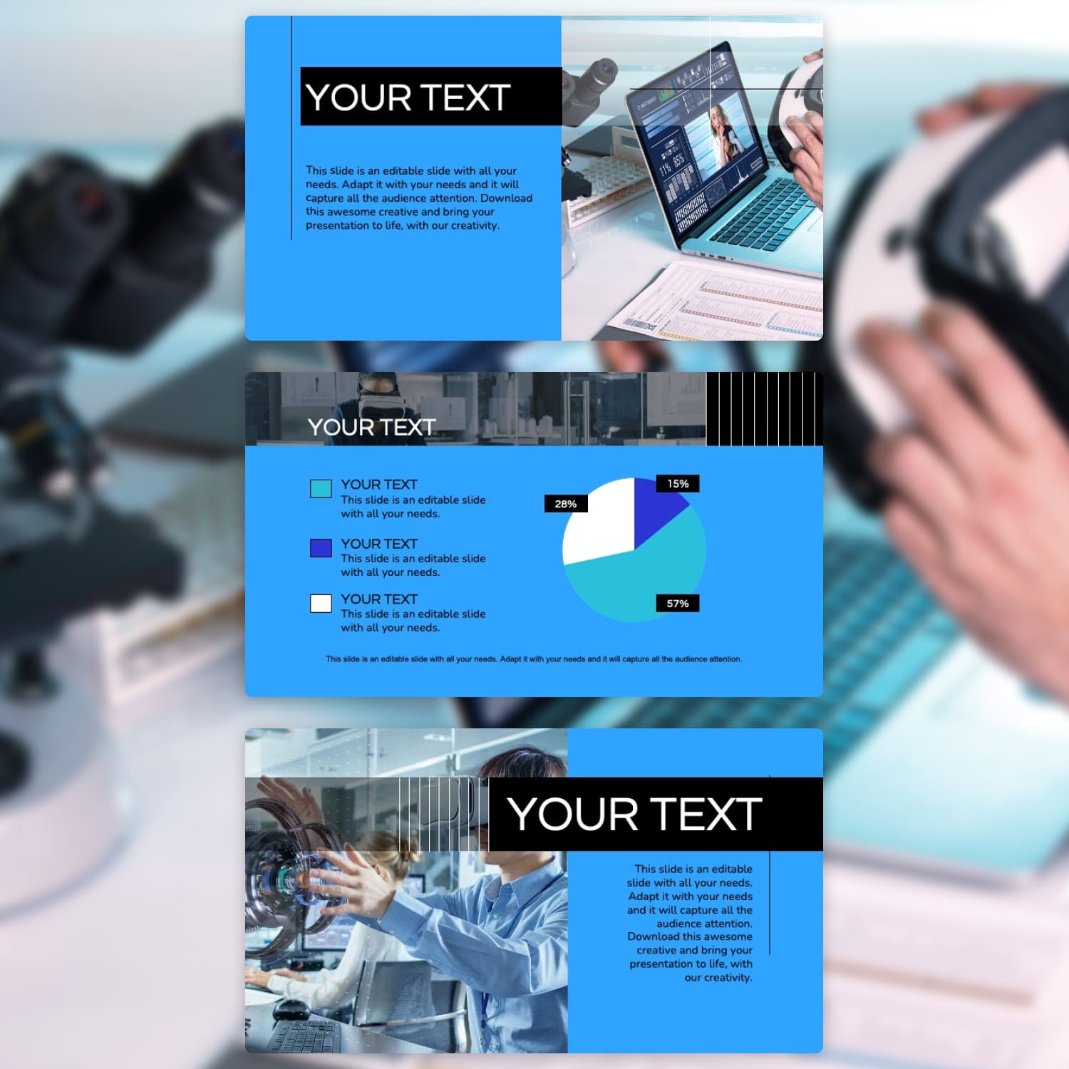 Modern Research Powerpoint Template Free 1500 2.