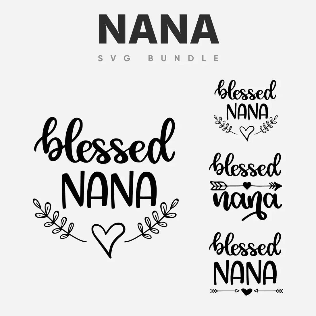 Nana SVG Bundle Preview 11.