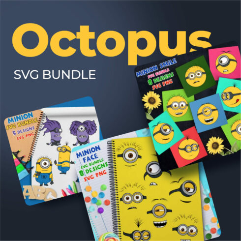 Octopus SVG Bundle 1500 1.