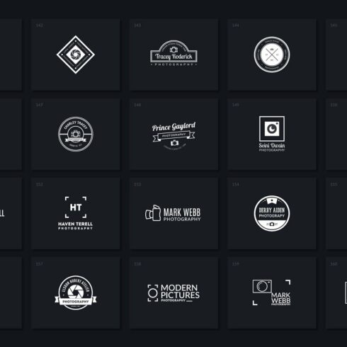 200 Photography Logos | Master Bundles