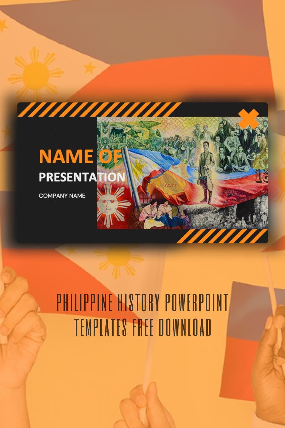 Philippine History Powerpoint Templates Free Download Pinterest.