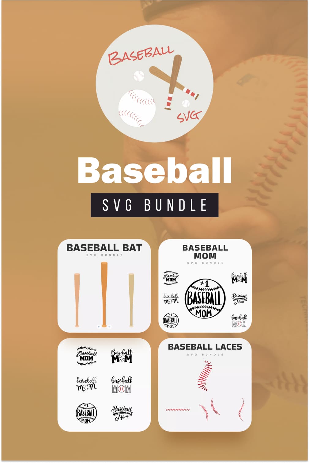 Baseball SVG Bundle Pinterest.