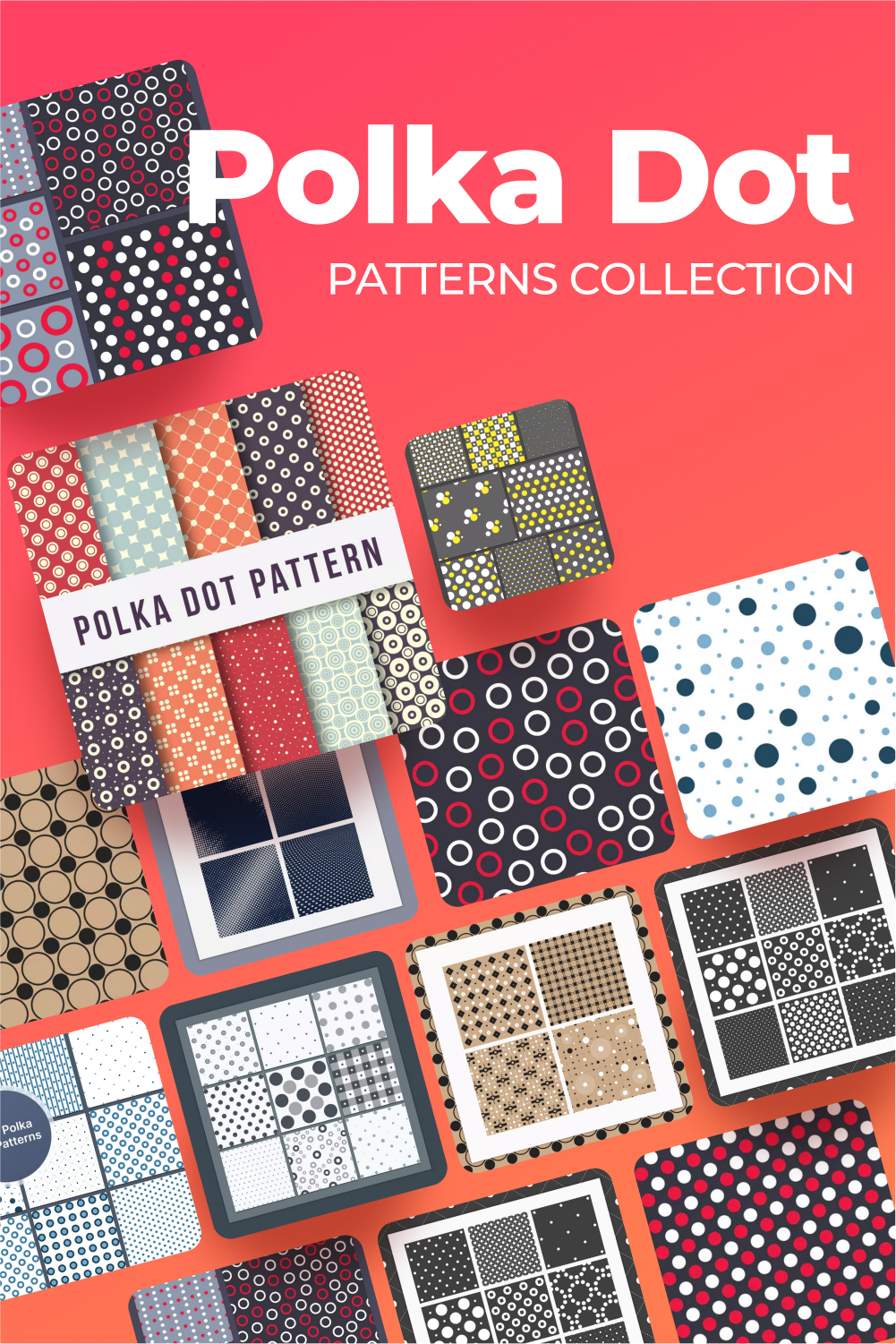 Polka Dot Patterns Collection Pinterest.