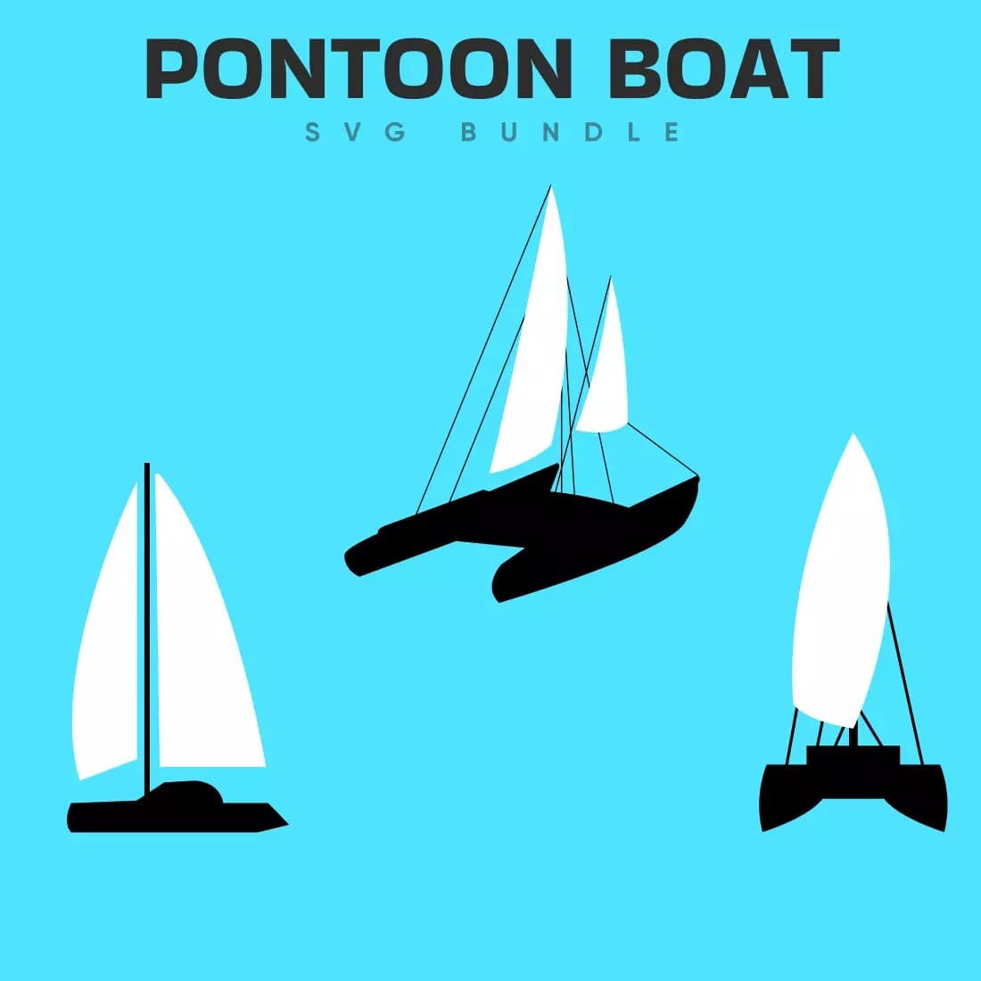 Pontoon Boat SVG Bundle Preview 4.