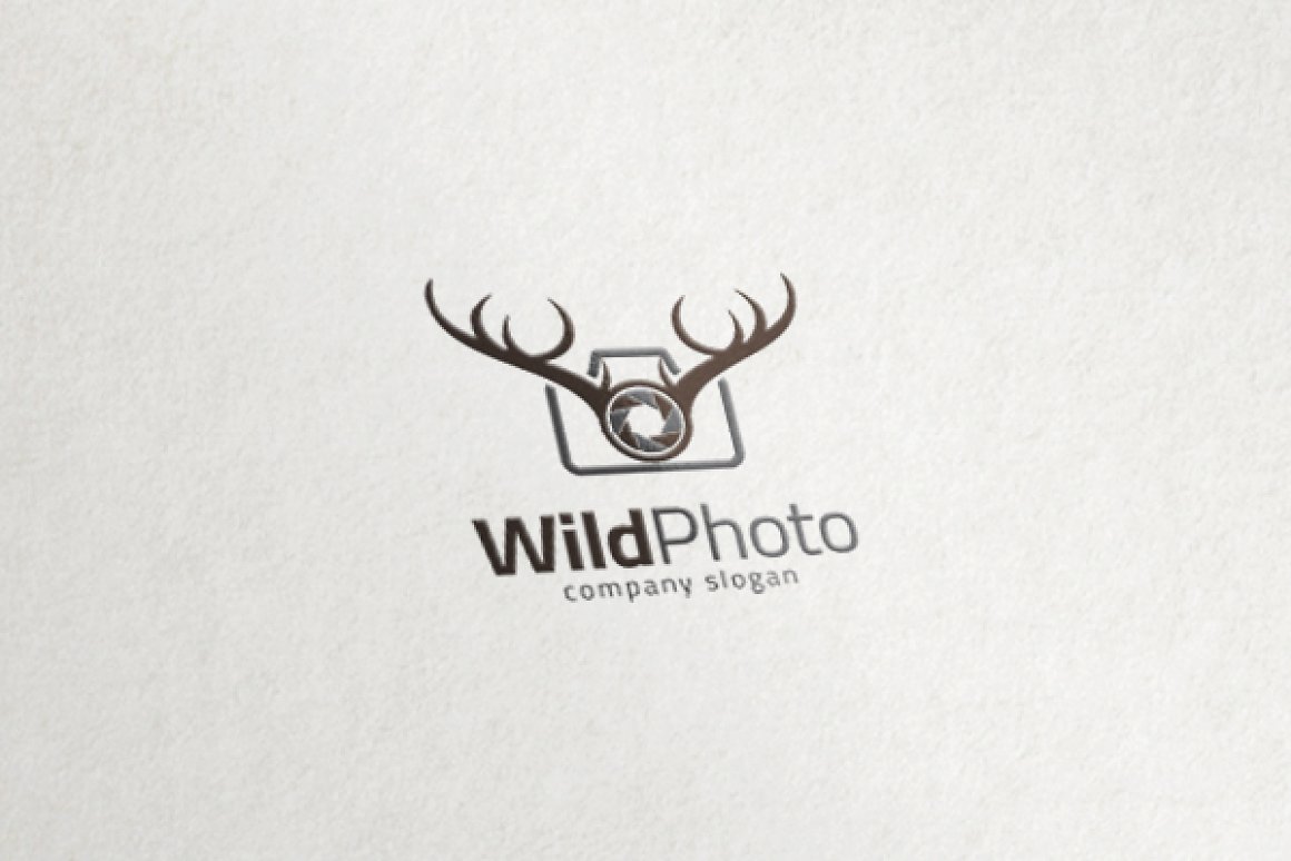 Unique logotype on the theme of wild nature.