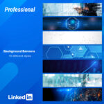 35 Best LinkedIn Background Banner Templates (2023) – MasterBundles