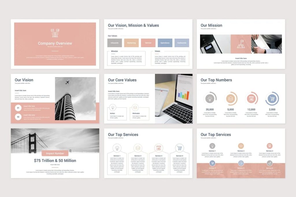 Project Proposal PowerPoint Template PPTX, KEY, Google Slides ...