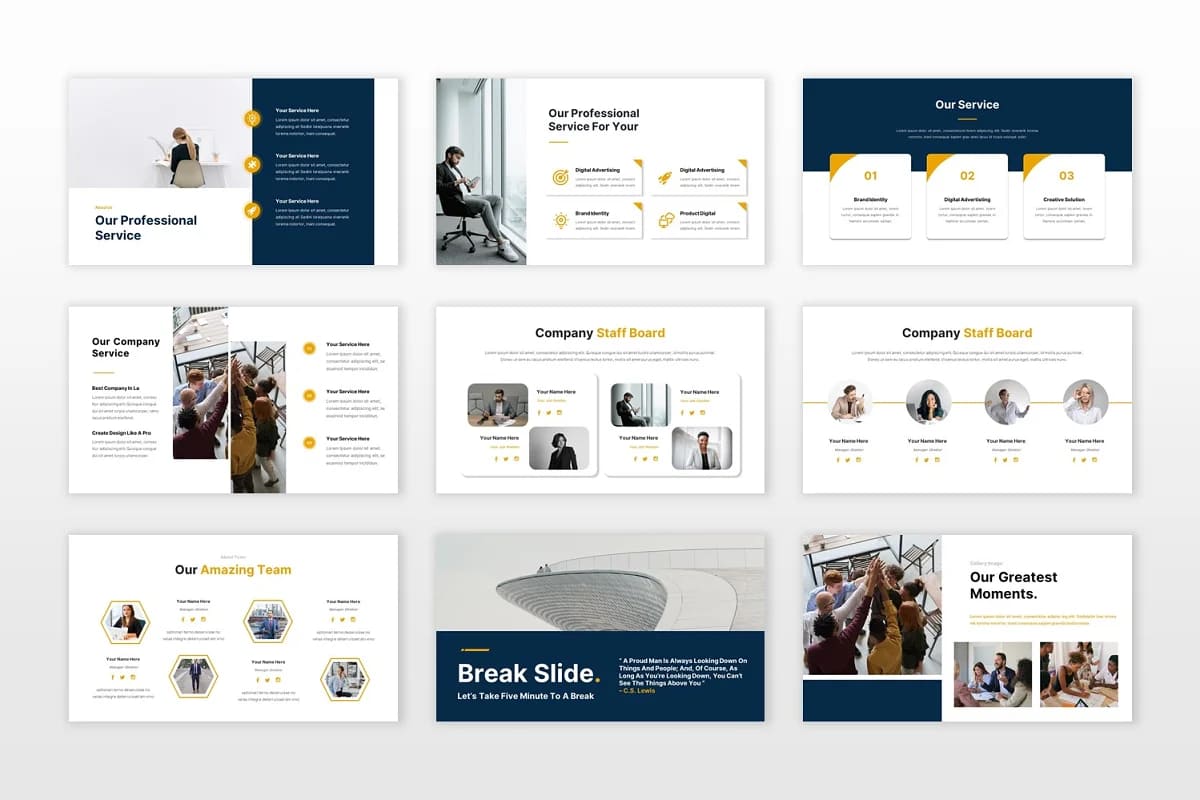 project proposal powerpoint template, presentation pages.